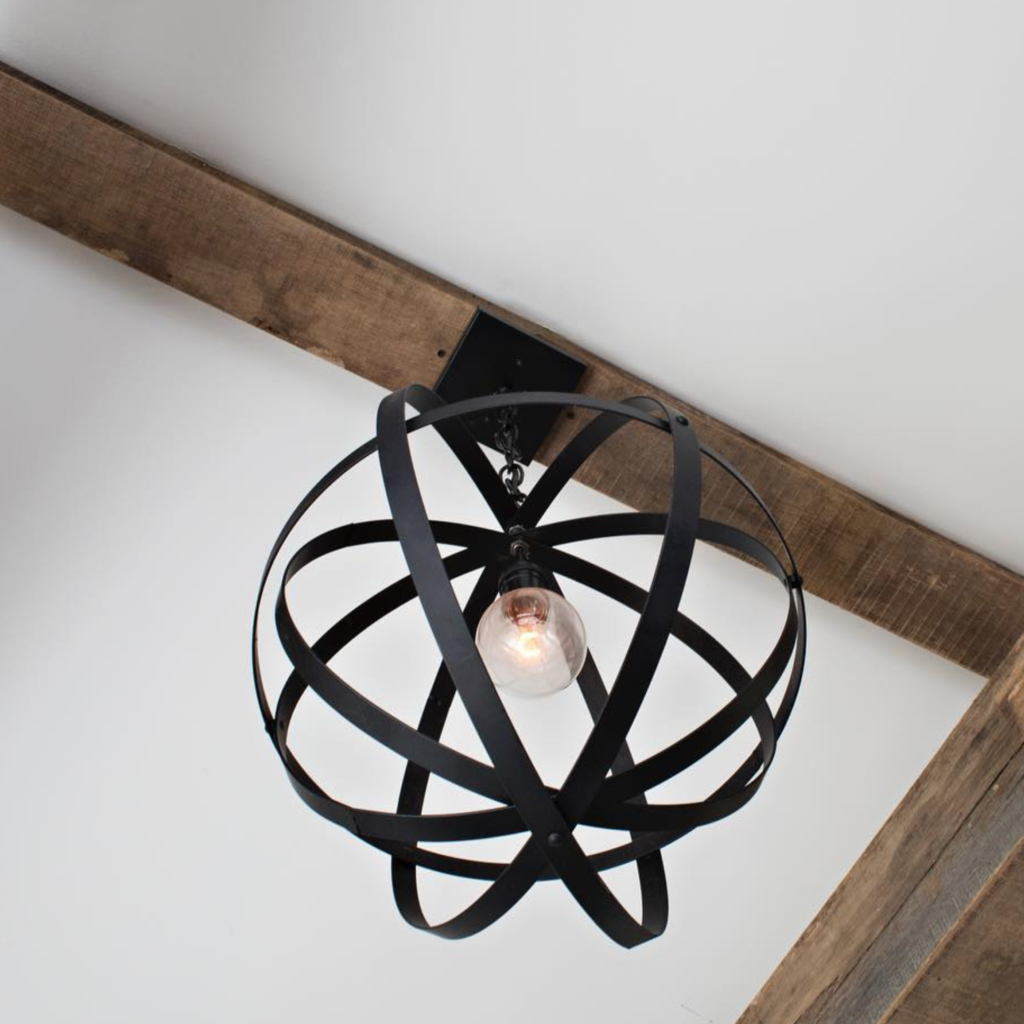 Custom Crafted Light Fixture by Surfwood Solutions, Monmouth County, NJ
